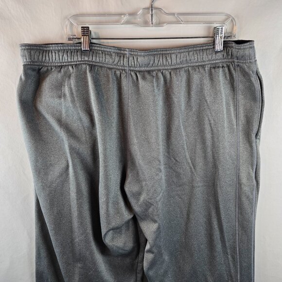 Nike Sweatpants Mens 2XL Grey Thermafit Fleece Athletic Open Hem Sporty Casual - Picture 6 of 12